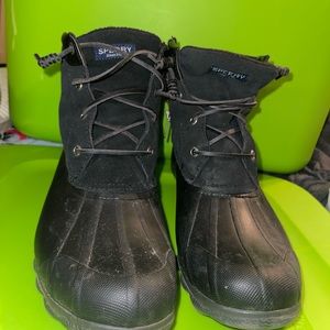 Black Womens Sperry’s (Just need a good wipe down)